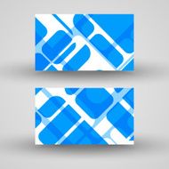 Vector business-card set for your design N204