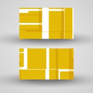 Vector business-card set for your design N205