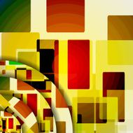 Abstract square illustration