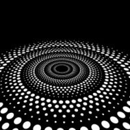abstract color white dots pattern background
