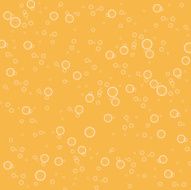 Orange water droplets background