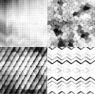 abstract black and white polka texture background for design