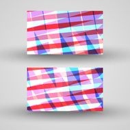 Vector business-card set for your design N227