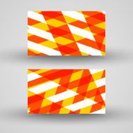 Vector business-card set for your design N228