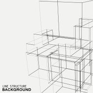 line structure background N27