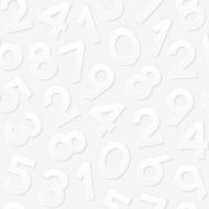 Seamless pattern with numbers N9