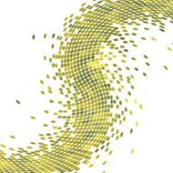 abstract yellow polka texture pattern background