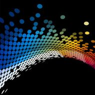 abstract color dots pattern background for design N6