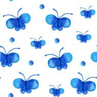 Seamless pattern with butterfly N7