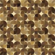 Vector geometric background illusory abstract seamless pattern N2