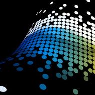 abstract color dots pattern background for design N7