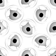 Bullet holes seamless pattern