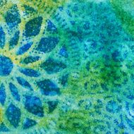 Green and blue hand painted texture N7