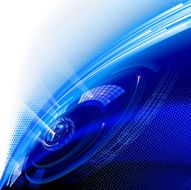 Blue technology background N8