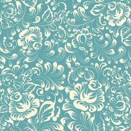Khohloma style floral pattern N2