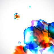 Abstract artistic watercolor background N10