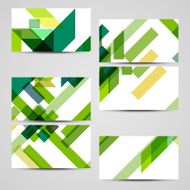 Vector business-card set for your design N231