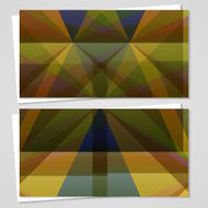 Vector business-card set for your design N233