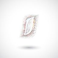 abstract color dots icon for design N14