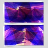 Vector business-card set for your design N241