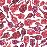 Whiskey bottles seamless pattern Alcohol theme backdrop N2