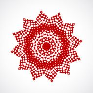 abstract red dot pattern background N3