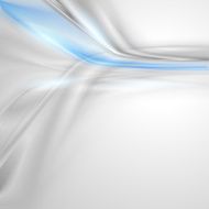 Gray soft abstract background with blue element