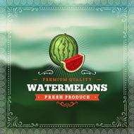 F&amp;B Labels - Watermelon