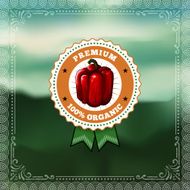 F&amp;B Labels - Capsicum