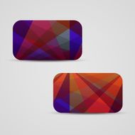 Vector business-card set for your design N247