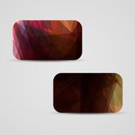 Vector business-card set for your design N255