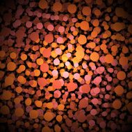 Abstract background - Orange dots