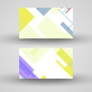 Vector business-card set for your design N275