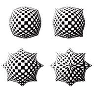 Halftone Pattern Buttons N2