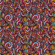 Curly lines seamless pattern N2