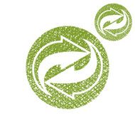 Reload refresh arrows loop vector simple single color icon N8