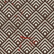 Vintage geometric seamless pattern vector repeat background N11