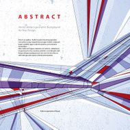 Vector abstract geometric background contemporary style