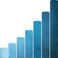 Grunge Vector Bar Chart N2
