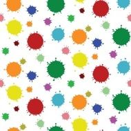 Blobs seamless pattern