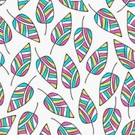 Leaves seamless pattern N41