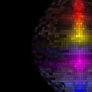 abstract colorful check technology pattern background N6