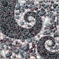 Pebble texture design