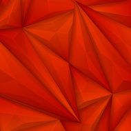 Red Geometric Abstract Background