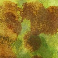 Brown and green textured watercolor background