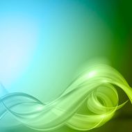 Soft wave abstract background