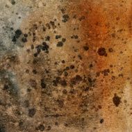 Brown grungy watercolor with spots