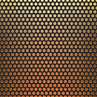 metal grid fire background