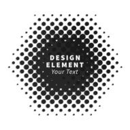 Halftone Design Element N3