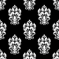 Seamless pattern with floral motifs N4